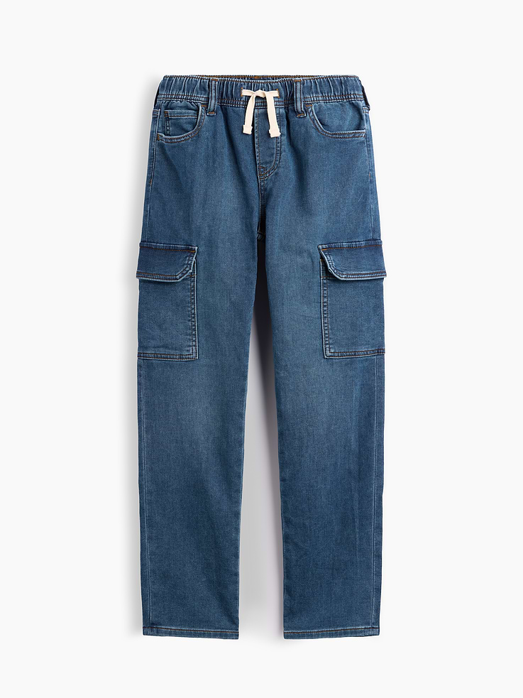 Image number 2 showing, Kids Pull-On Original Straight Sweatpant Jeans