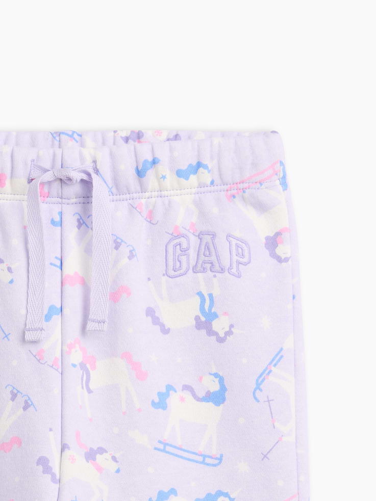 Image 2 of 3, babyGap Pull-On Logo Joggers