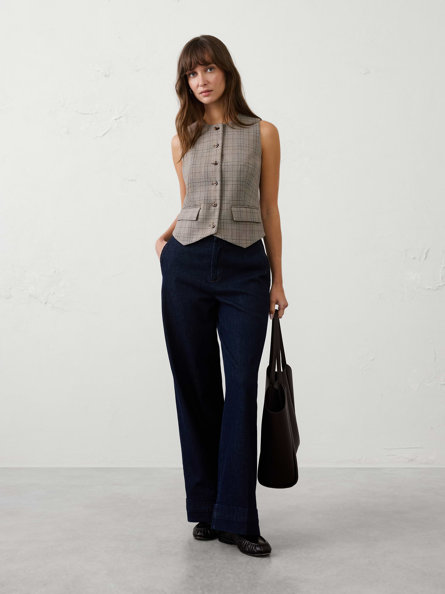 Image number 1 showing, Doubleweave Vest