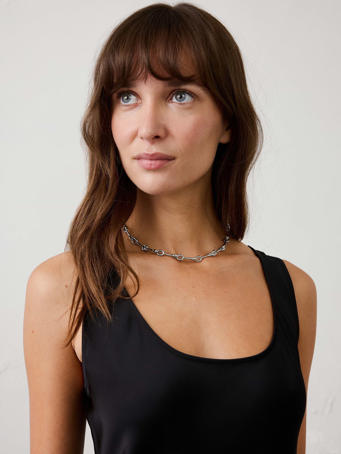 Image 2 of 3, Bar Link Necklace