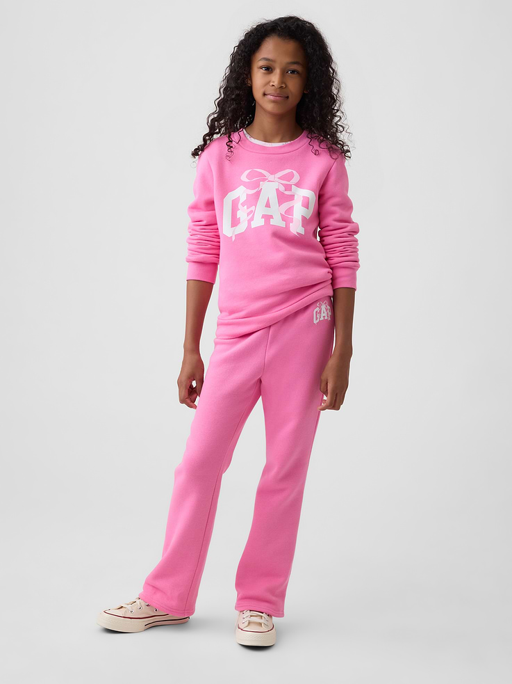 Image number 1 showing, Kids Graphic Bootcut Sweatpants