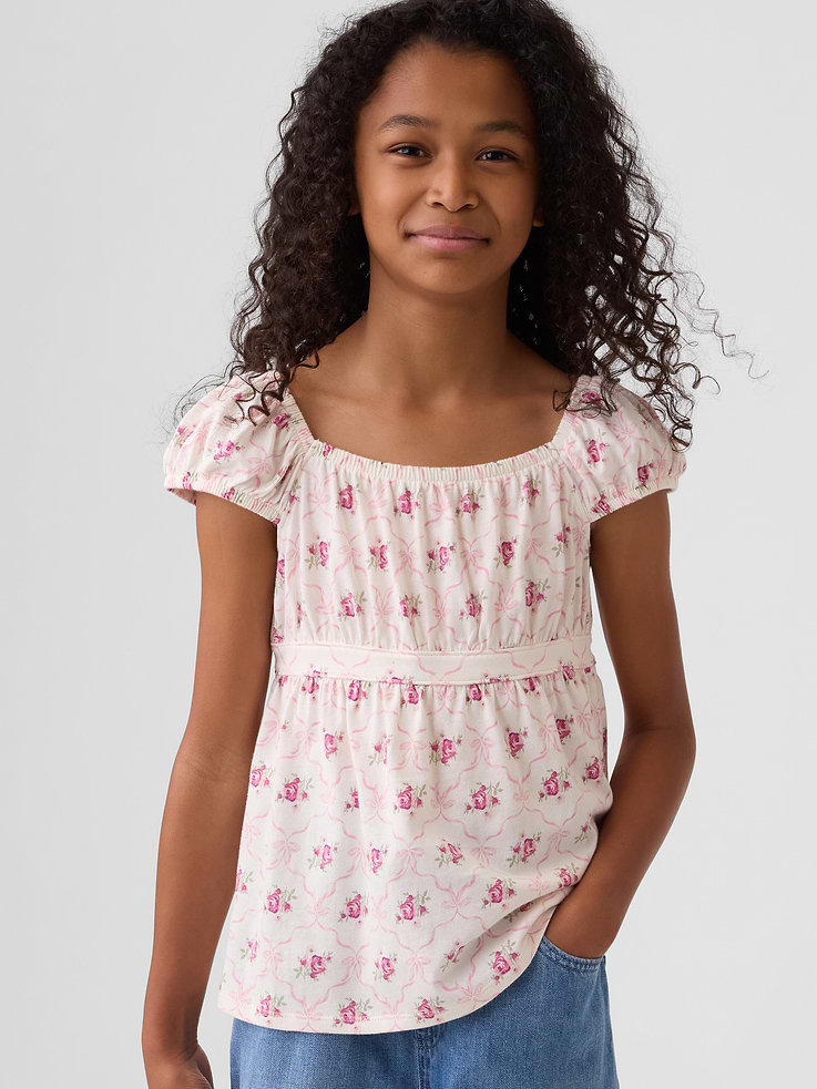 Image number 1 showing, Kids Babydoll Top