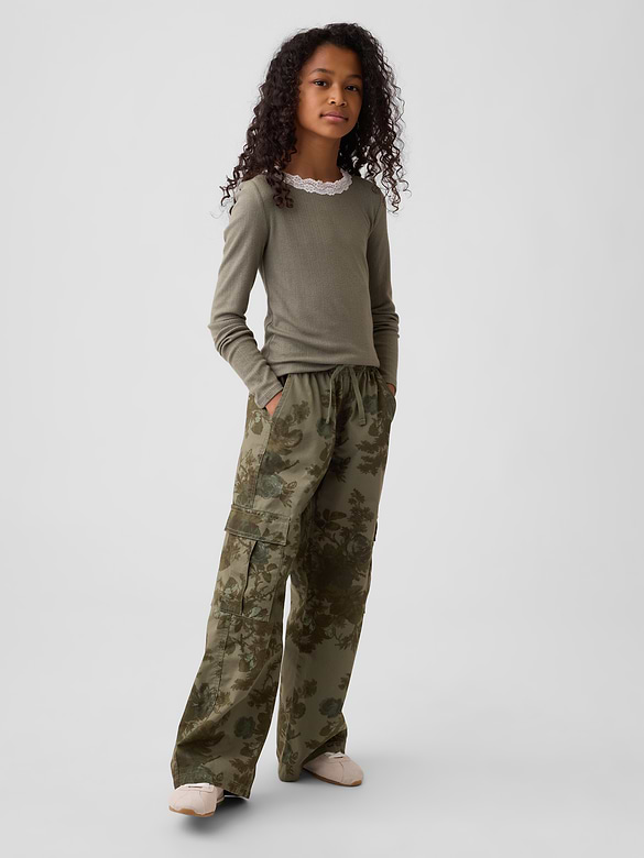 Kids Relaxed Pull-On Cargo Pants