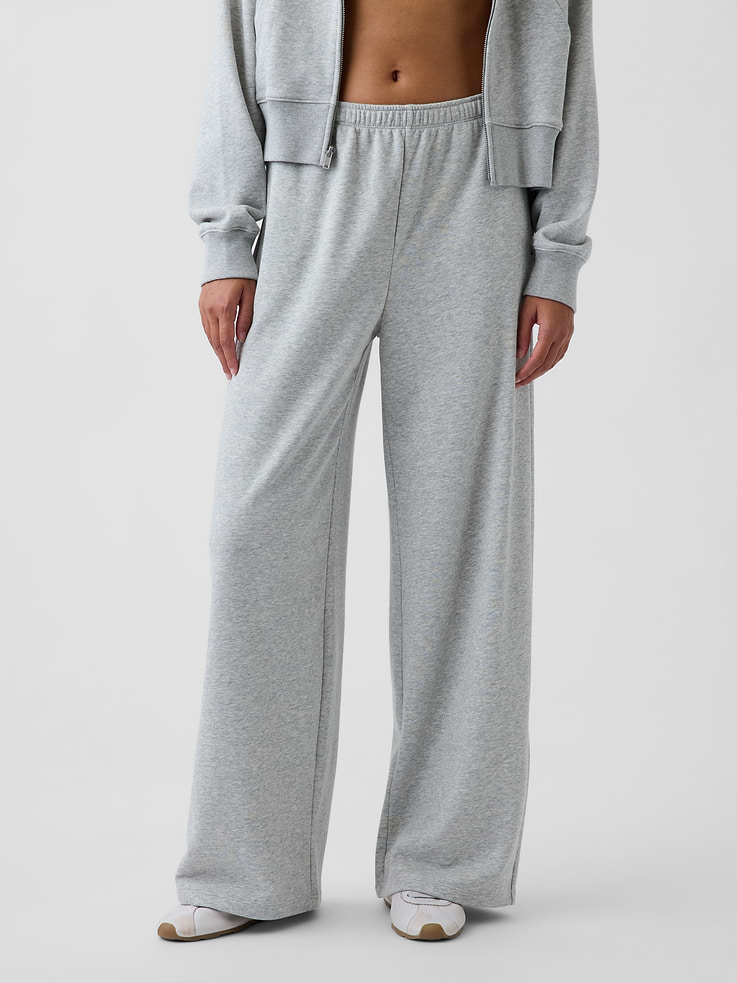 Image number 2 showing, Mid Rise VintageSoft Terry Loose Sweatpants