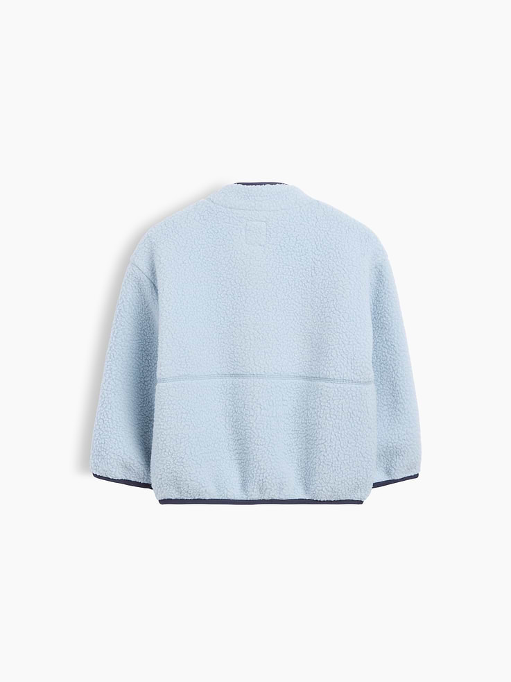Image 2 of 2, Baby & Toddler Sherpa Half-Zip Pullover