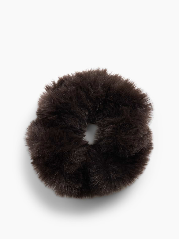 Faux Fur Scrunchie