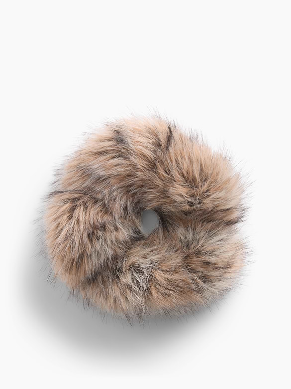 Faux Fur Scrunchie