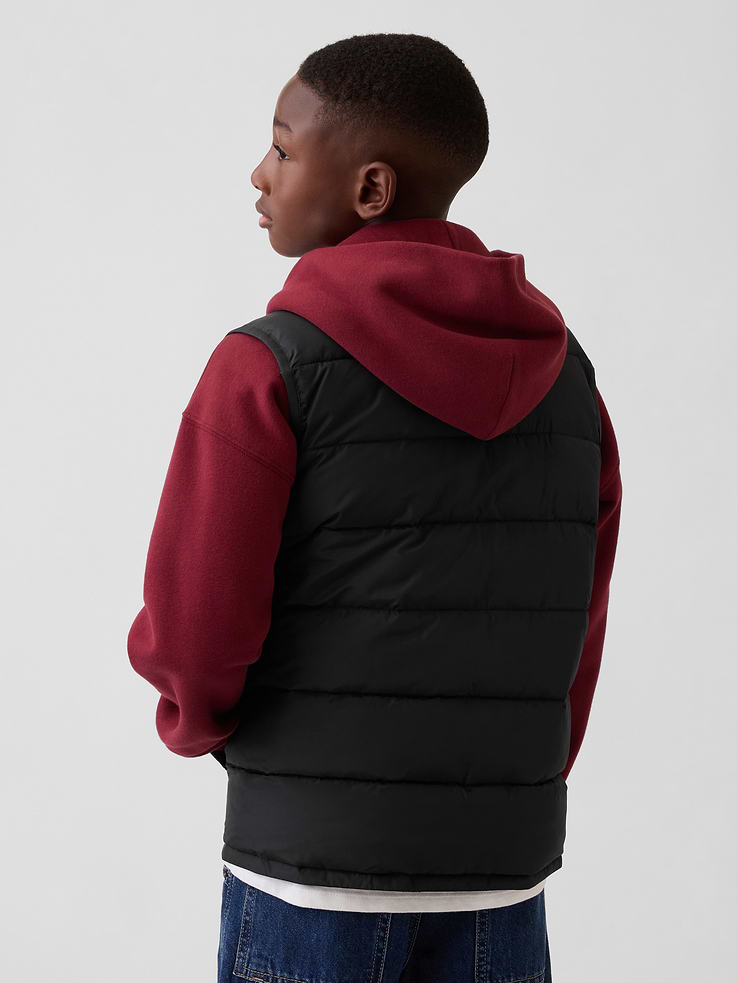 Image number 3 showing, Kids Recycled Lightweight Puffer Vest