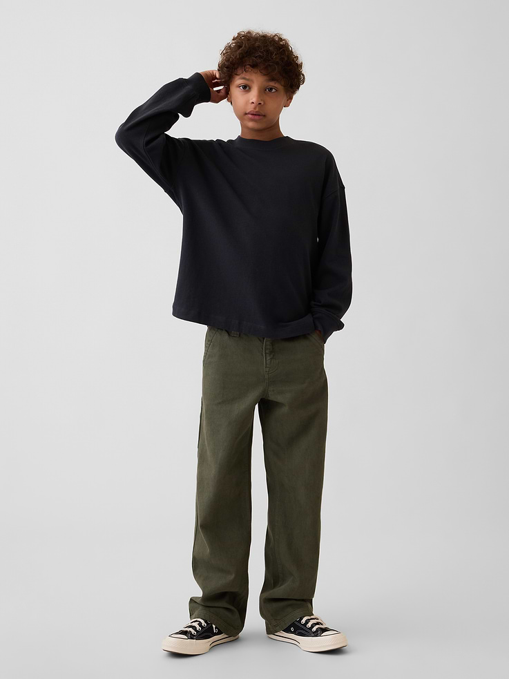 Image number 4 showing, Kids Heavyweight Oversized T-Shirt