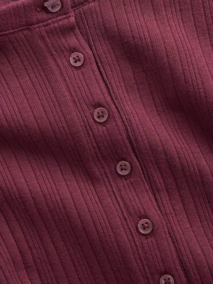 Image number 3 showing, Kids Variegated Rib Henley T-Shirt