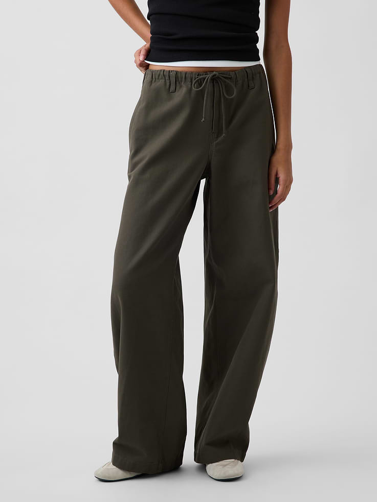 Image number 2 showing, Canvas Easy Baggy Barrel Cargo Pants