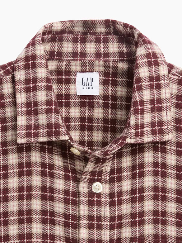 Relaxed Flannel Shirt