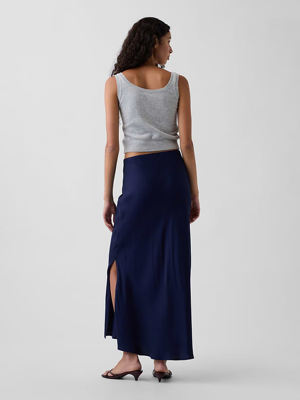 Maxi Slip Skirt