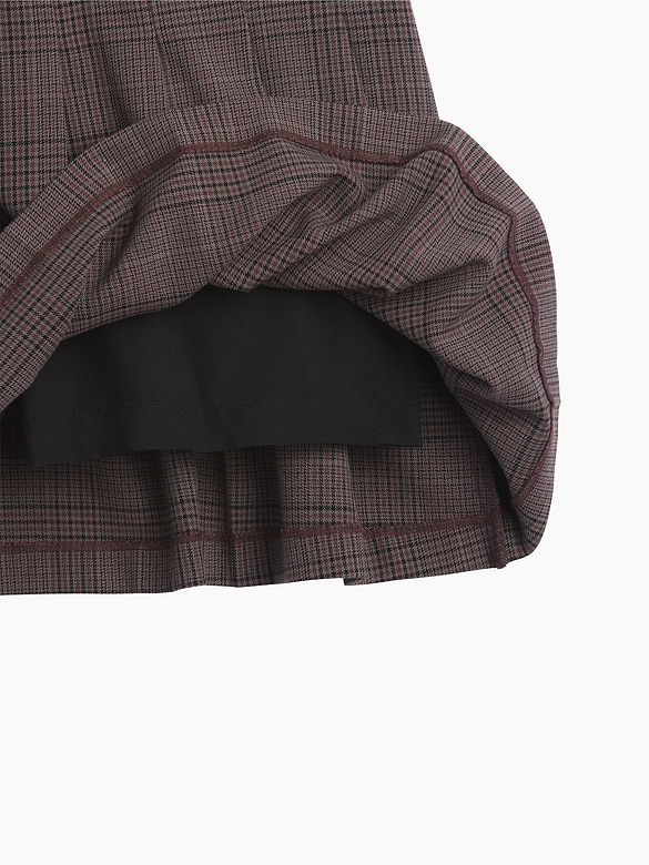 Pleated Mini Skort