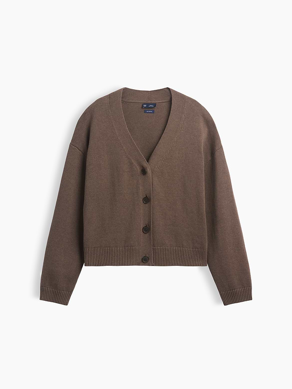 100% Cotton Oversized Cardigan Sweater