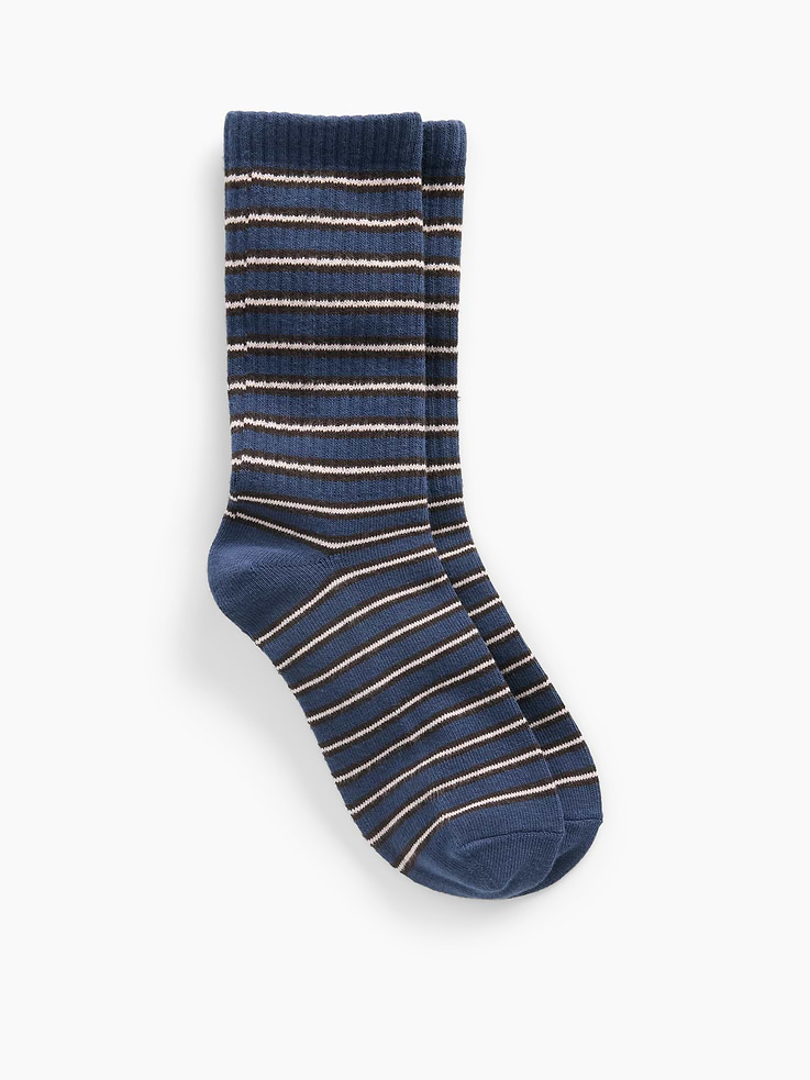 Image number 1 showing, Rib Stripe Socks