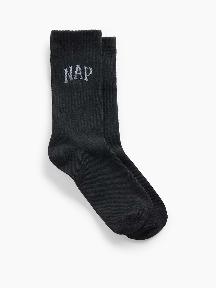 Image number 1 showing, NAP Logo Crew Socks