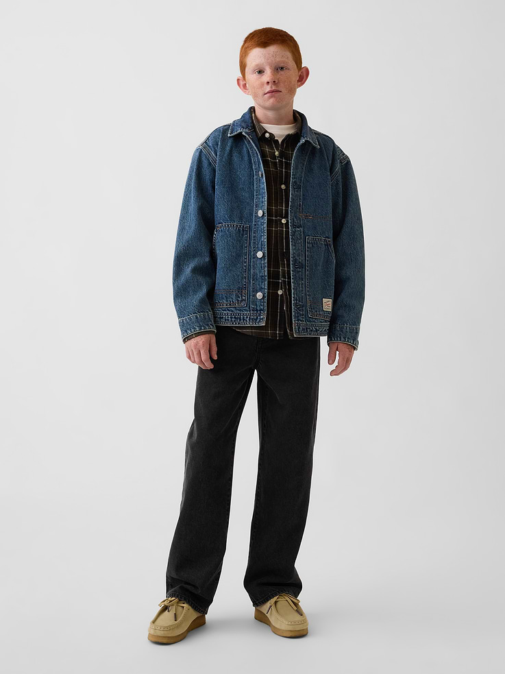 Image number 1 showing, Kids Baggy Jeans