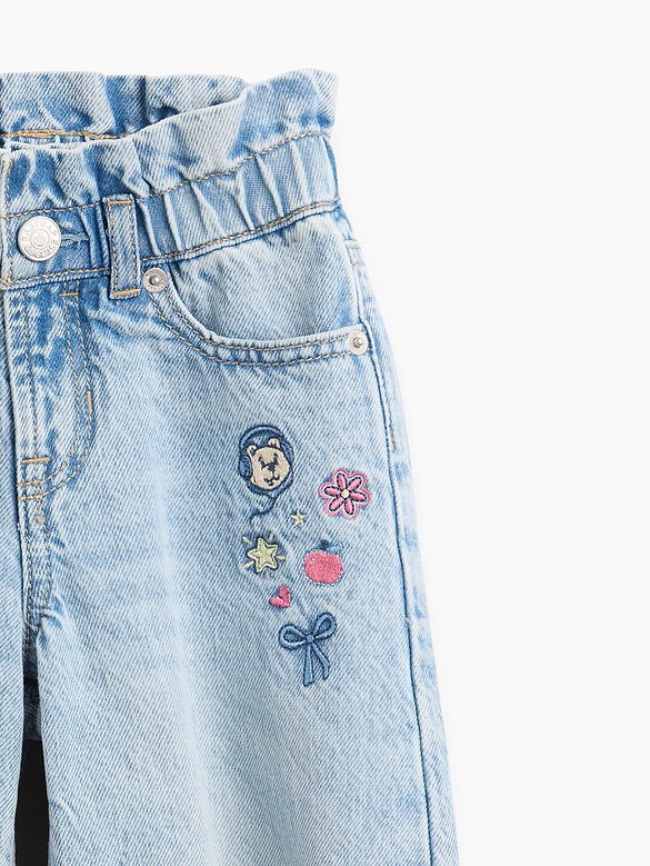 Baby & Toddler Embroidered Horseshoe Jeans