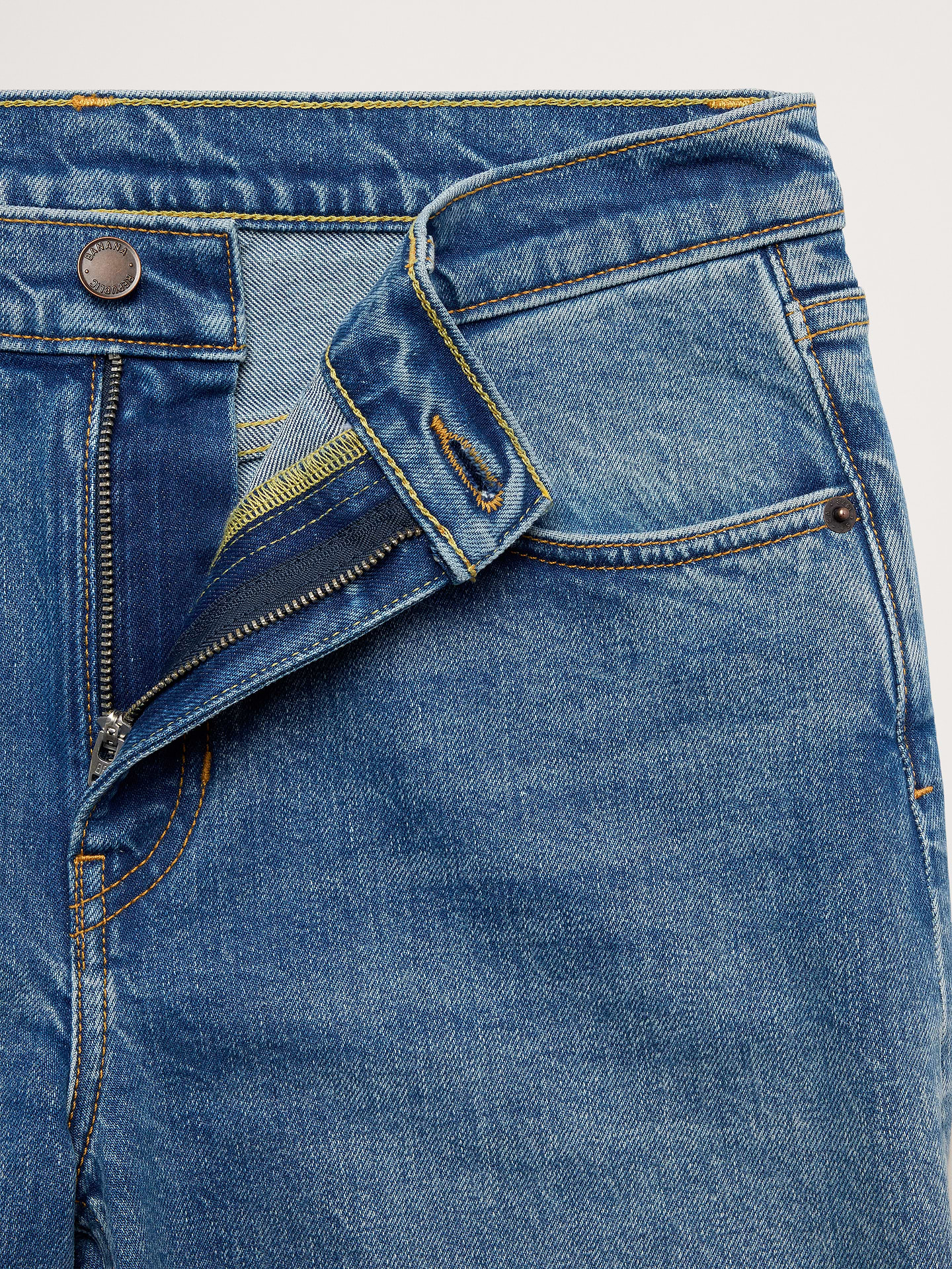 L'image numéro 7 présente Jean ample années 1990 à taille mi-basse