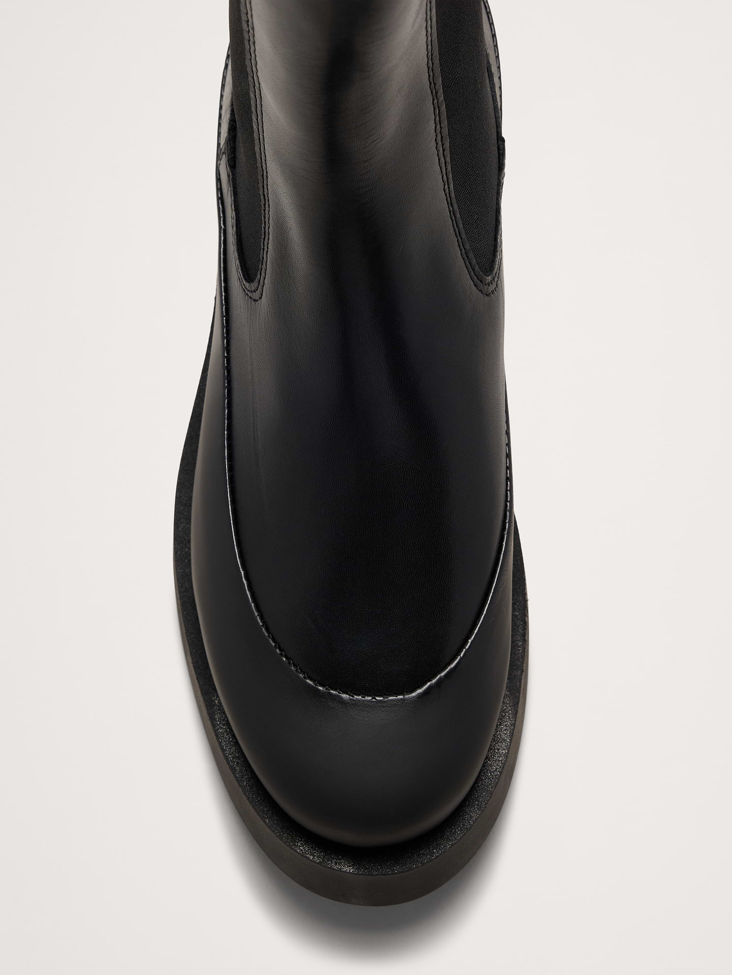 Image number 4 showing, Italian Leather Platform Chelsea Boot