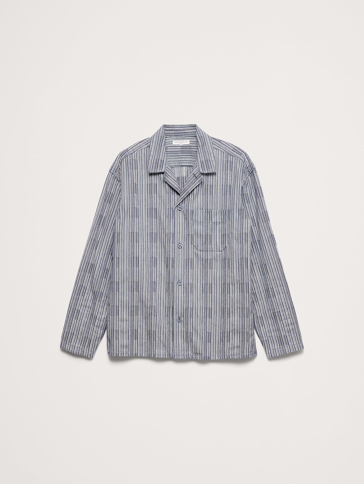 Image number 5 showing, Relaxed-Fit Textured Flannel Shirt