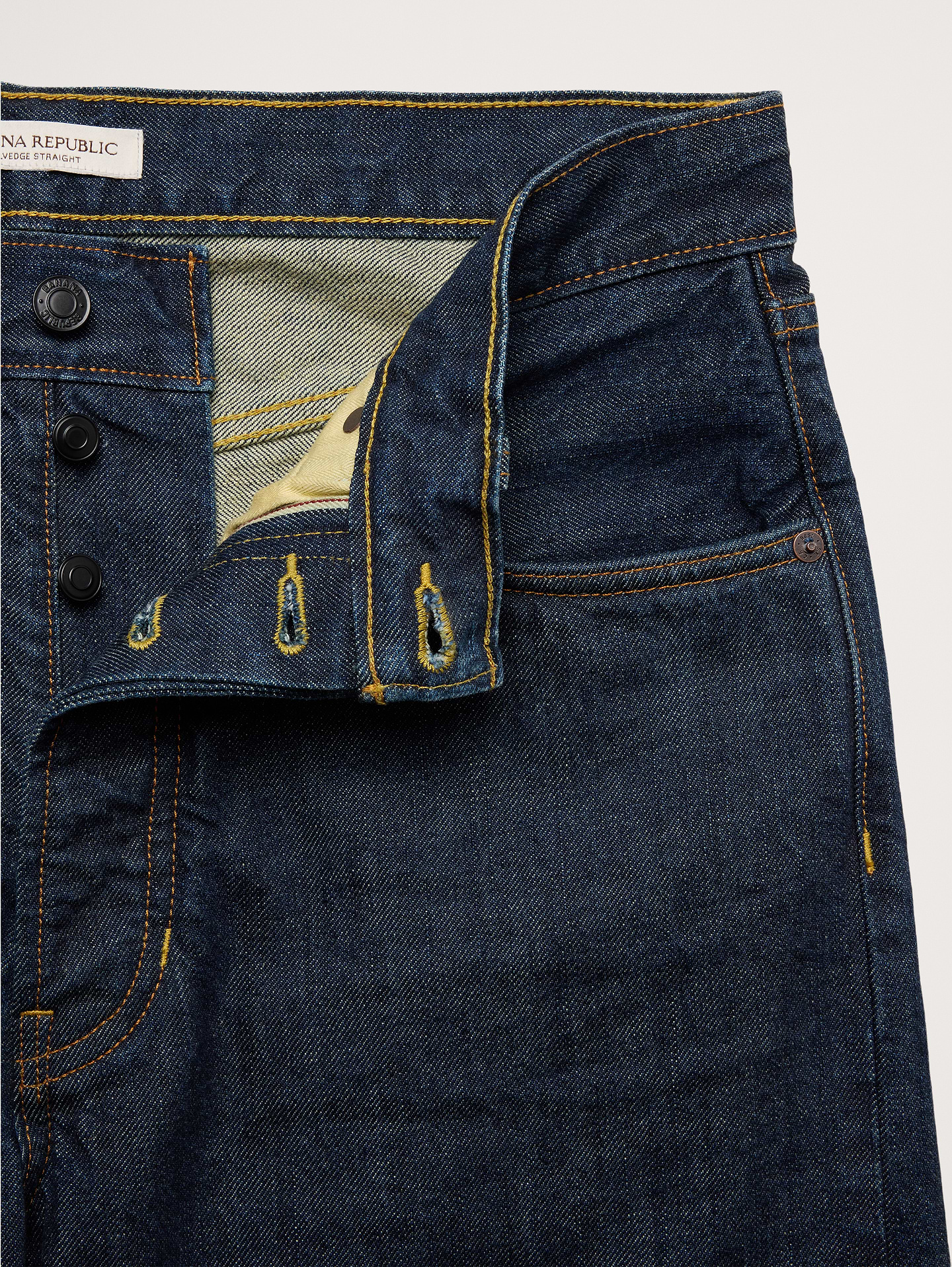 Image number 6 showing, Straight Selvedge Jean