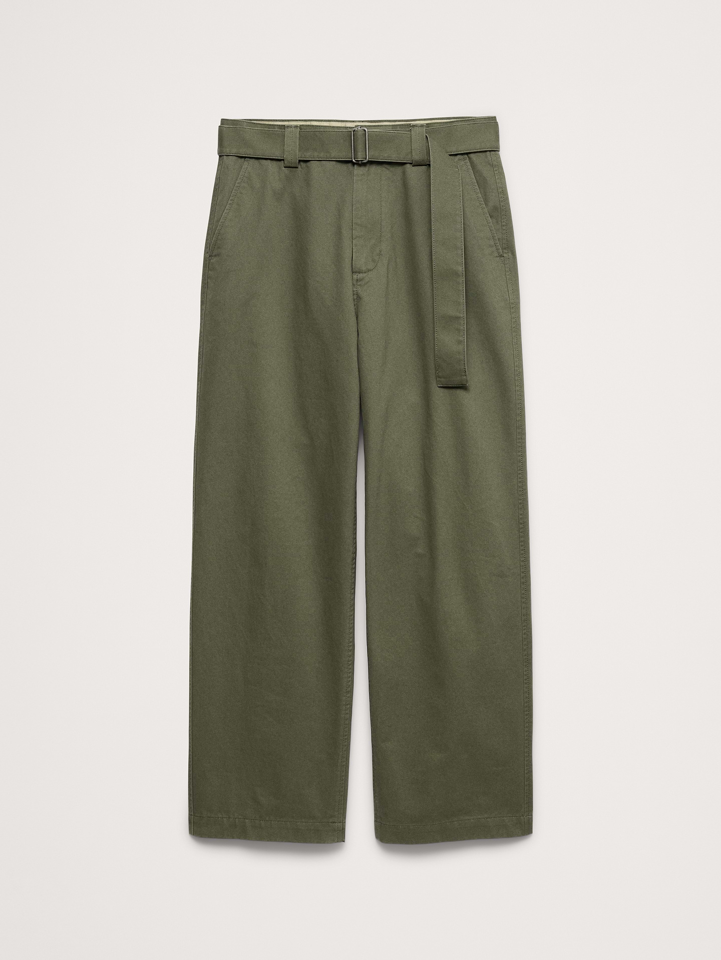 Image 7 of 7, Loose Belted Chino
