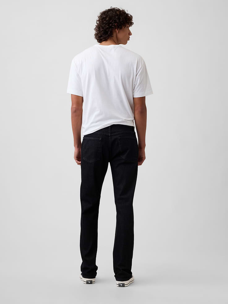 Image 2 of 6, Straight Soft Wear Jeans