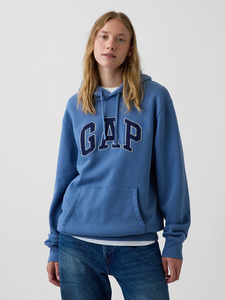 Image number 5 showing, Adult VintageSoft Arch Logo Hoodie