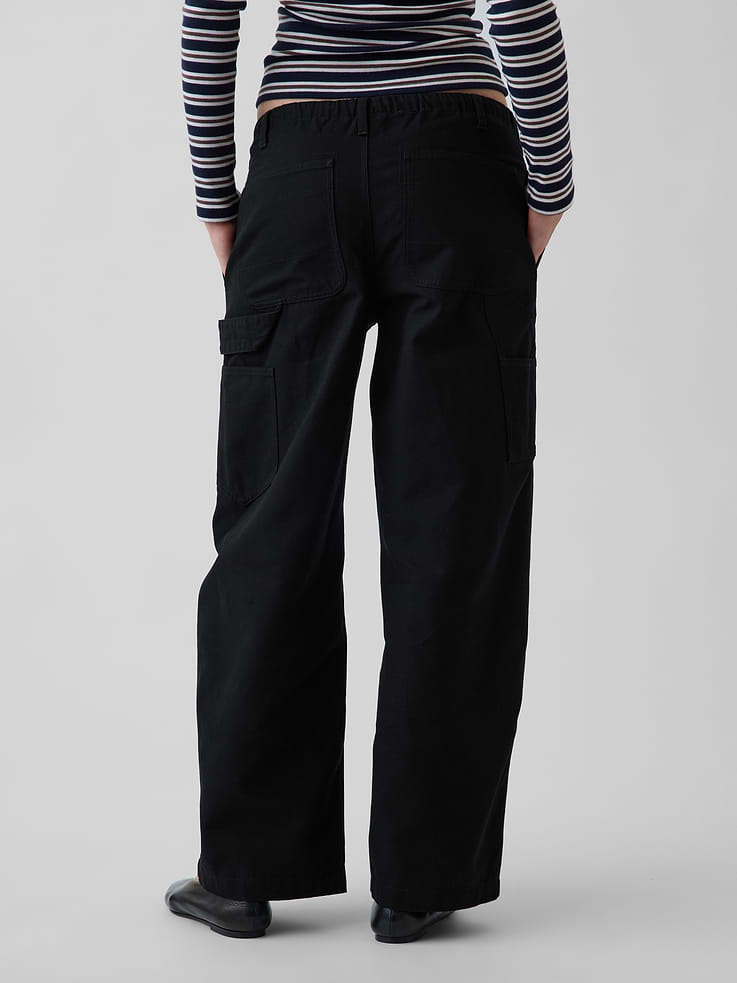 Image number 4 showing, Canvas Easy Baggy Barrel Cargo Pants