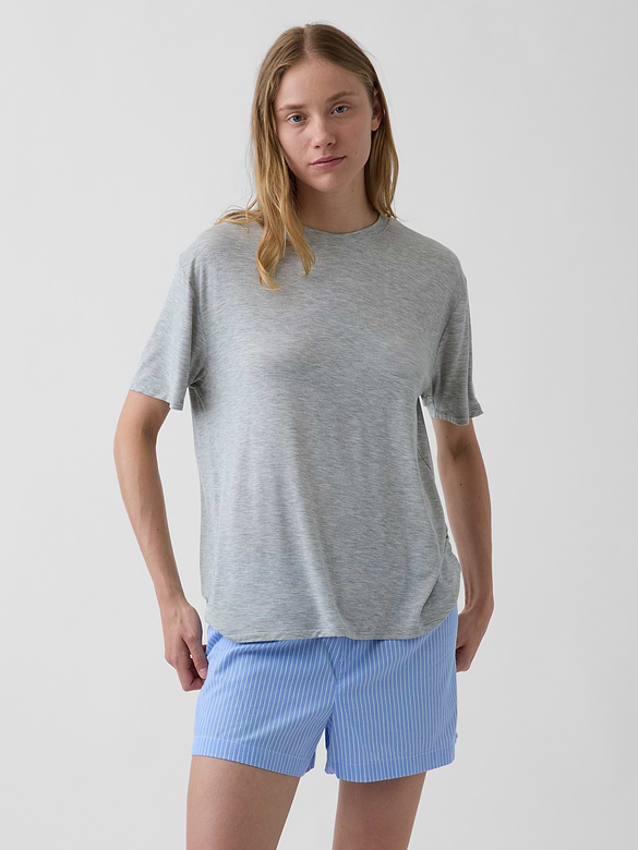 SoftMade Modal Oversized PJ T-Shirt