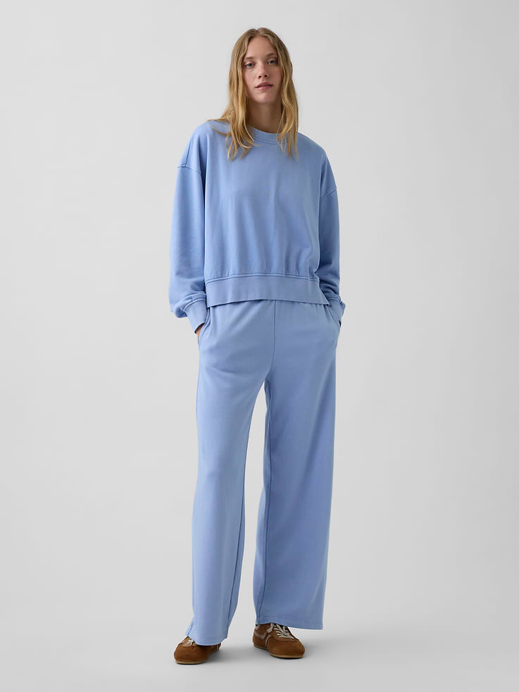 Image number 5 showing, VintageSoft Terry Oversized Wedge Sweatshirt