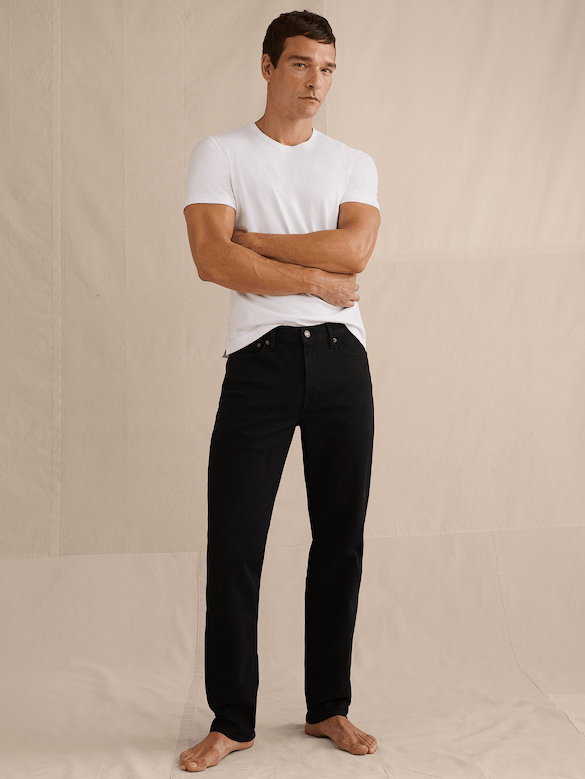 Jean Voyageur luxueux à coupe droite