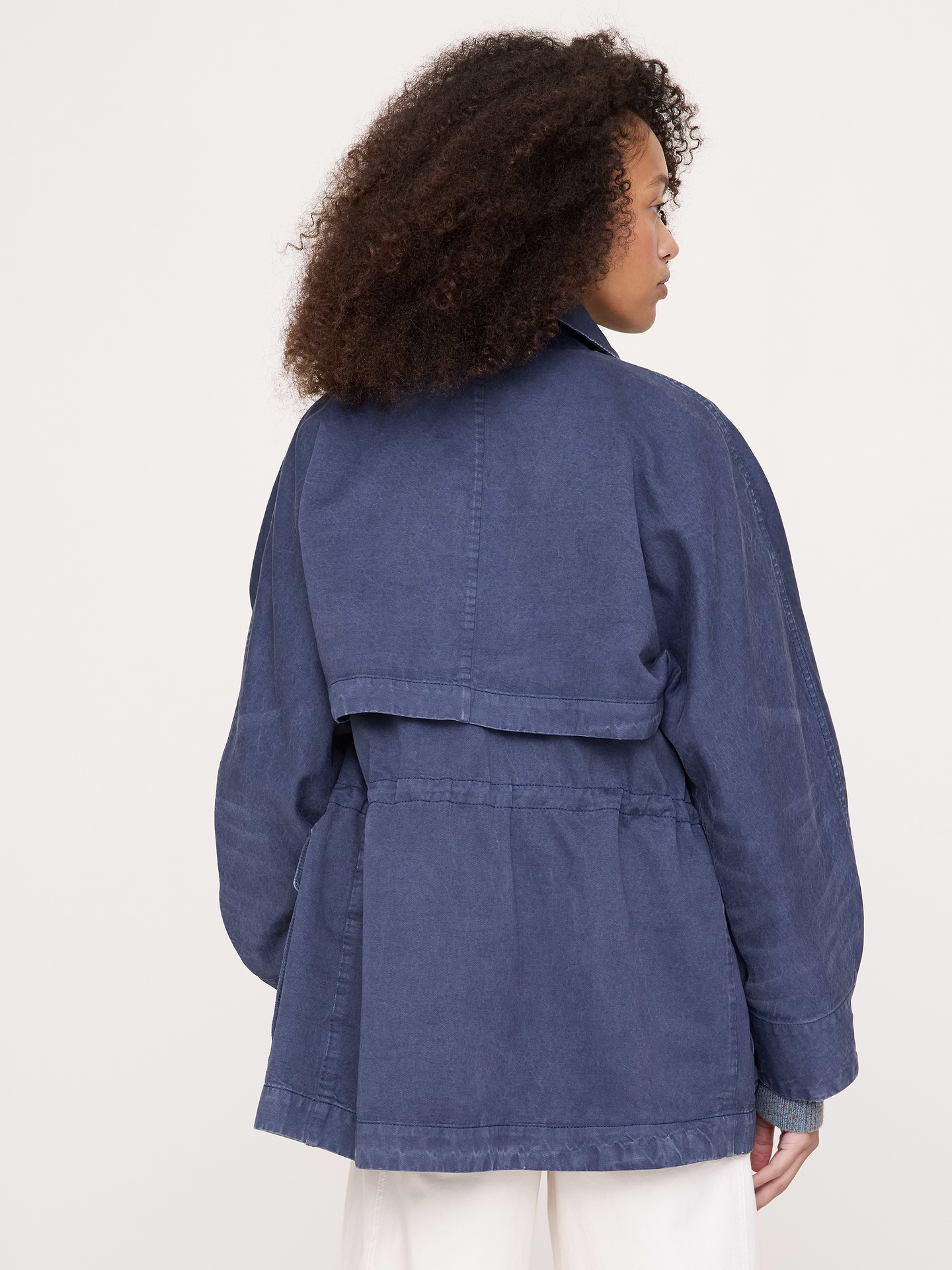 Image number 3 showing, Cinched-Waist Utility Jacket