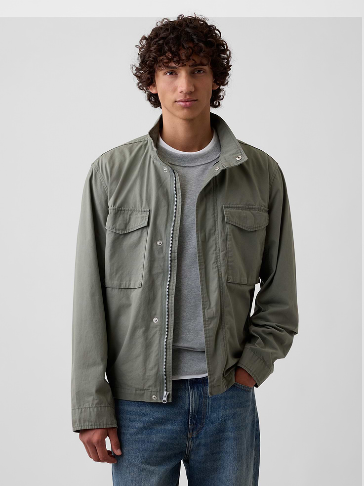 Image number 1 showing, Boxy Field Jacket