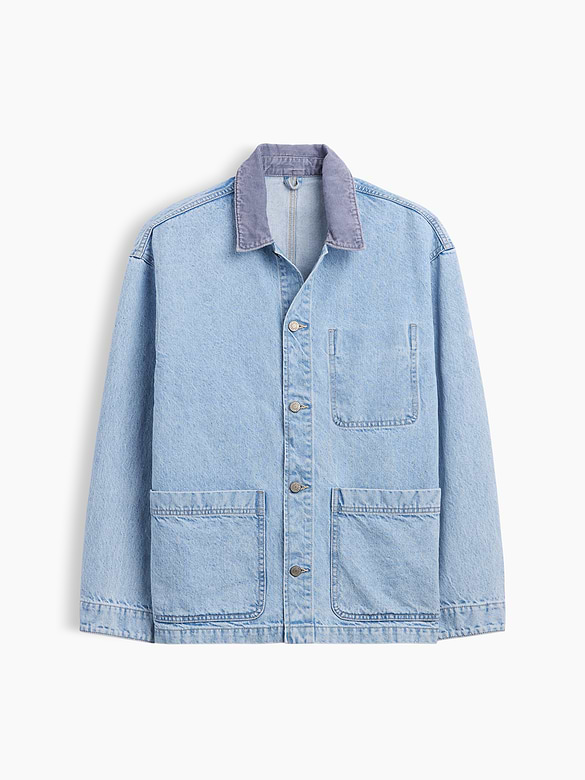 Relaxed Denim Barn Jacket