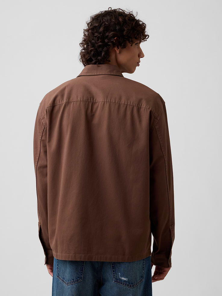 Image number 2 showing, Twill Shirt in Boxy Fit