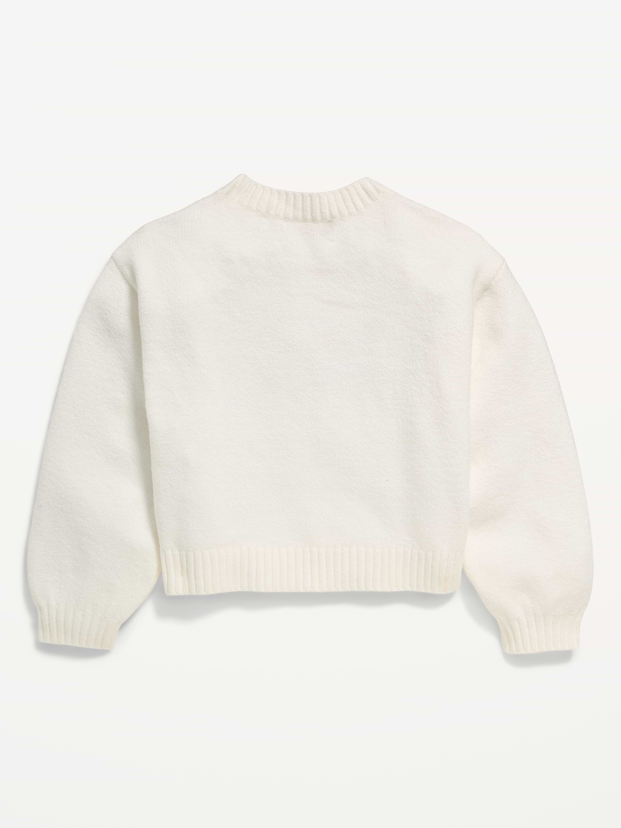 Image 3 of 3, SoSoft Long-Sleeve Graphic Sweater for Girls