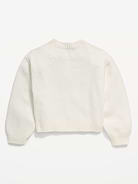 Image 3 of 3, SoSoft Long-Sleeve Graphic Sweater for Girls