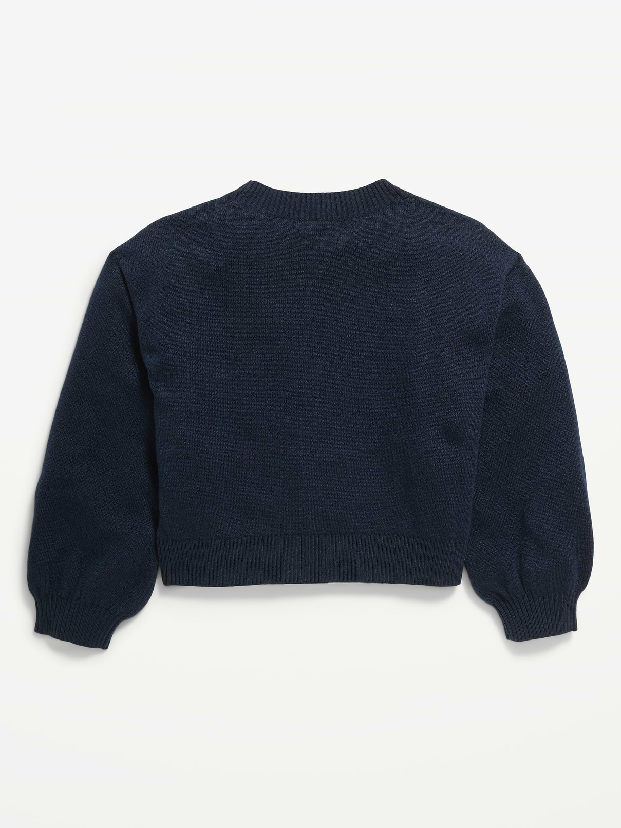 Image 3 of 4, SoSoft Long-Sleeve Graphic Sweater for Girls