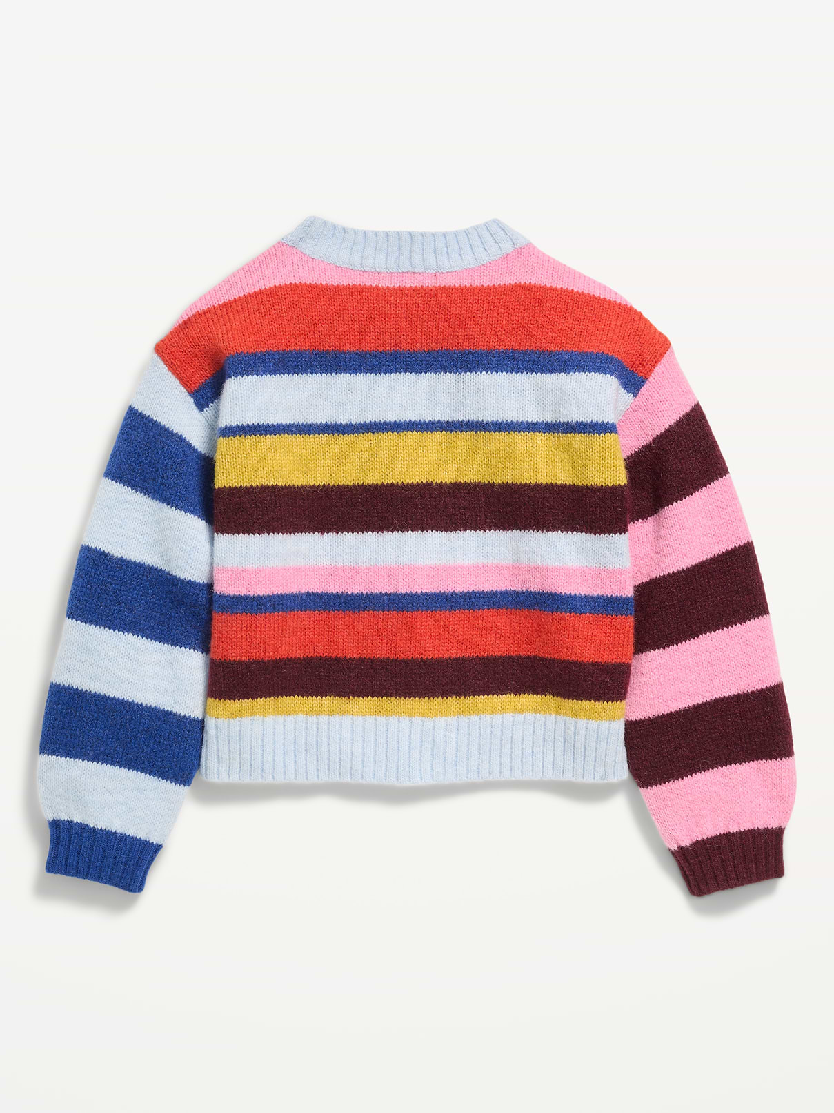 Image 3 of 3, SoSoft Long-Sleeve Graphic Sweater for Girls
