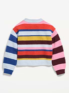 Image 3 of 3, SoSoft Long-Sleeve Graphic Sweater for Girls
