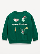 Image 3 of 3, Dr. Seuss™ Grinch Oversized Unisex Sweatshirt for Toddler