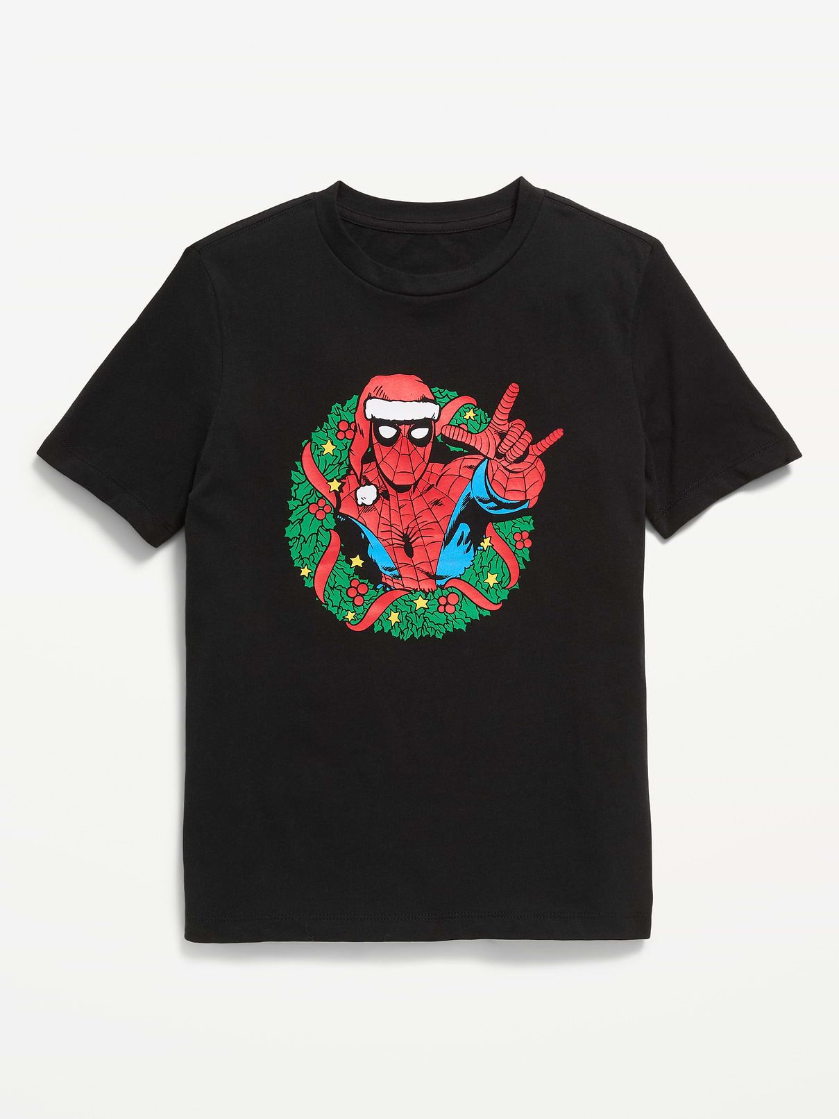 Image 1 of 2, crew neck, short sleeves, licensed graphic, ©Marvel, Product #1181889