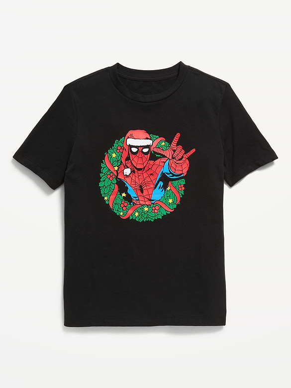 Marvel™ Spider-Man Gender-Neutral Graphic T-Shirt for Kids