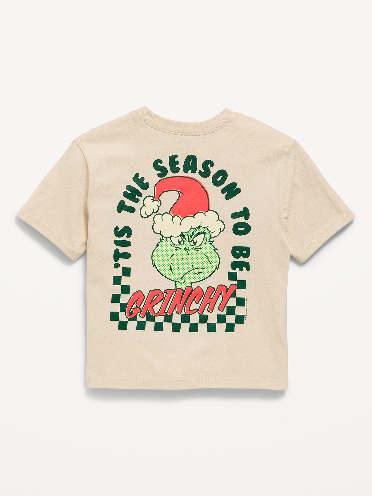 Image 2 de 2, T-shirt surdimensionné à imprimé « Grinch » de Dr. Seuss™ unisexe pour tout-petit
