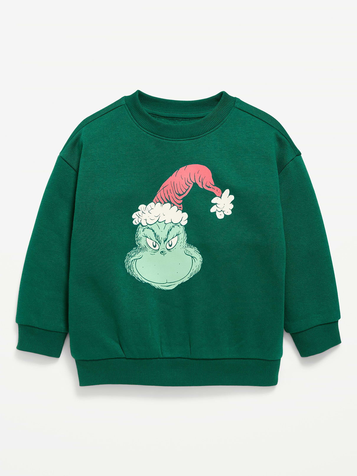 Dr. Seuss™ Grinch Oversized Unisex Sweatshirt for Toddler