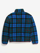 Image 3 of 3, Cozy Sherpa Mock-Neck Pullover for Boys