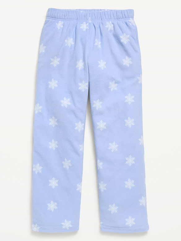 Printed Microfleece Pajama Pants for Girls
